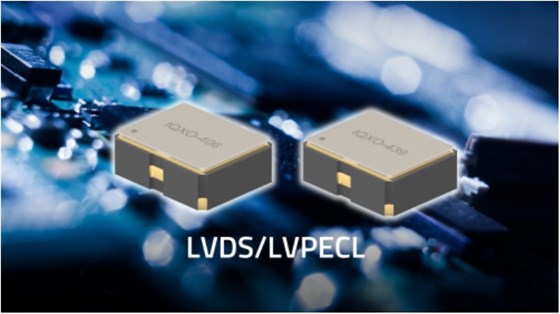 IQD展示超微型LVDS，LVPECL振荡器