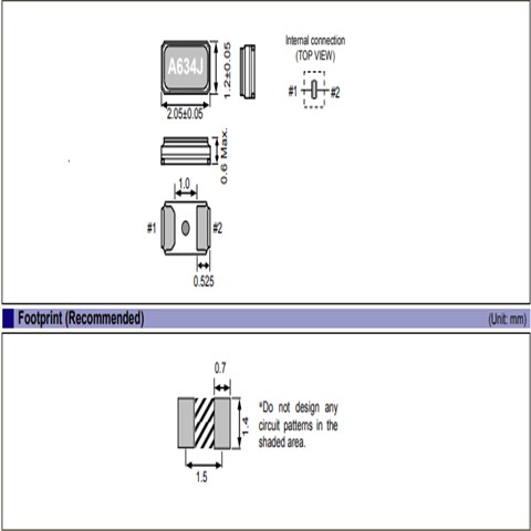 爱普生进口晶振FC-12M,X1A000021001000水晶振动子
