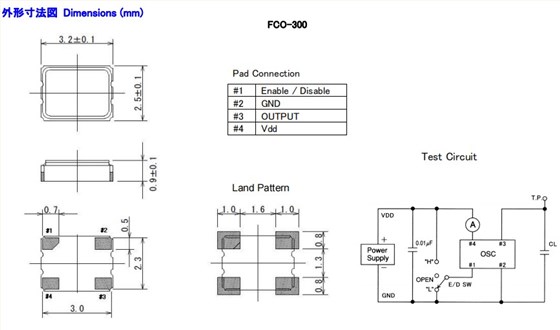 FCO-300尺寸