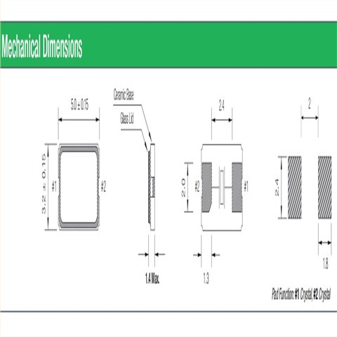 QC5GB,QC5GB12.0000F12B33R,5032mm,12MHz,Qantek康泰克晶振