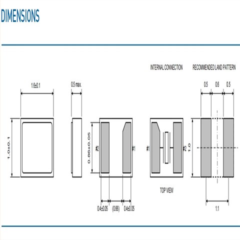 M1610-32.768kHz-±20ppm-12.5pF,1610mm,PETERMANN手表晶体