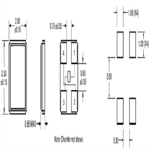 ILCX18-FF5F18-25.000MHz,2520mm,25MHz,ILCX18,ILSI无线局域网晶振