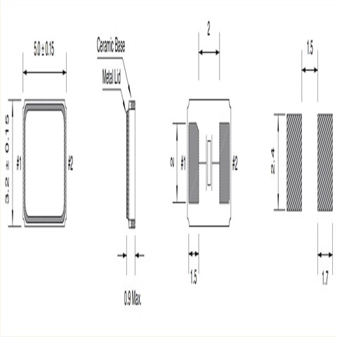 QTC5B48.0000FCT3I30R,QTC5B,5032mm,48MHz,Quarztechnik测试设备晶振