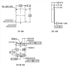 Renesas晶振,XTC312272.800000I,XTC332272.800000I,,3225mm石英晶振