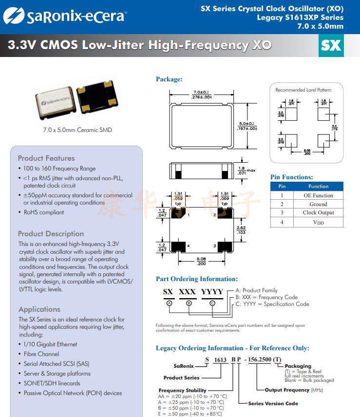 SX 3.3V 