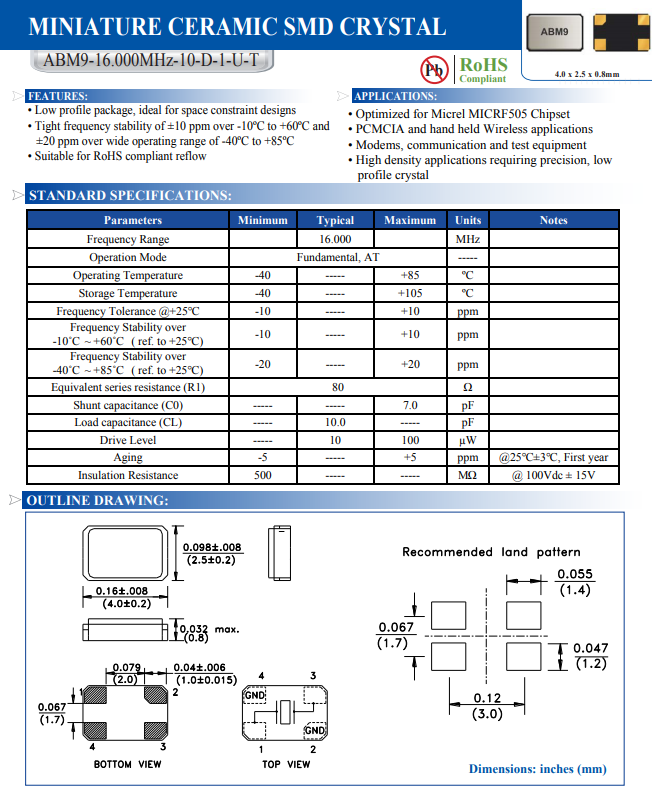 ABM9-16.000MHZ