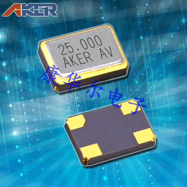 AKER晶振,贴片晶振,CXAF-631晶振,6035mm金属面封装晶振