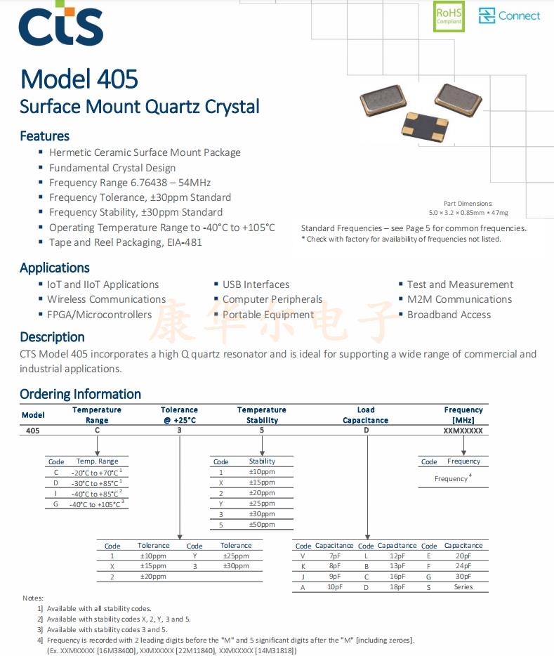 405 CTS 1 405 CTS 1