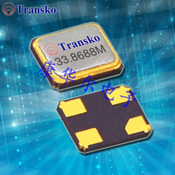Transko超小型晶振,CS12-F3050HM05-36.000M-TR,车载控制器6G晶振