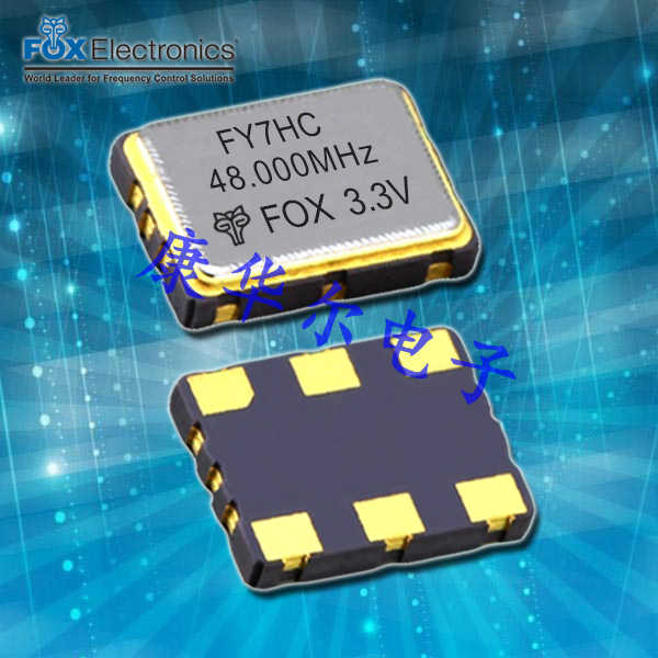 福克斯VCXO振荡器,FY5CBJM48.0-T1,低相位噪声晶振