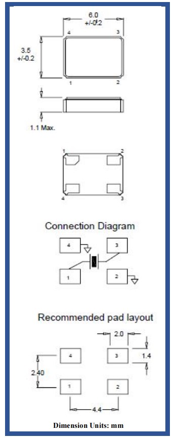 ILCX08-JG5F18-24.000MHz,6035mm,24MHz,ILCX08,ILSI服务器应用晶振